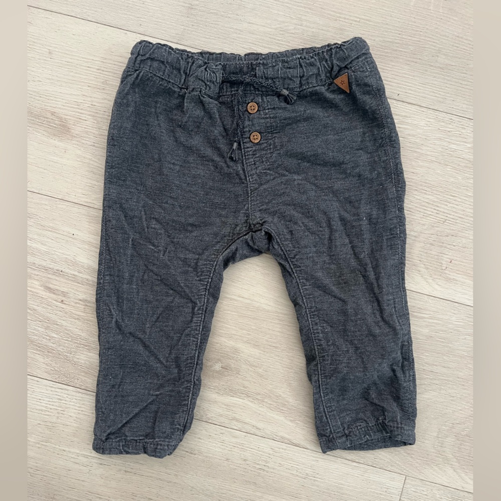 9-12 months H&M Boys trousers gray